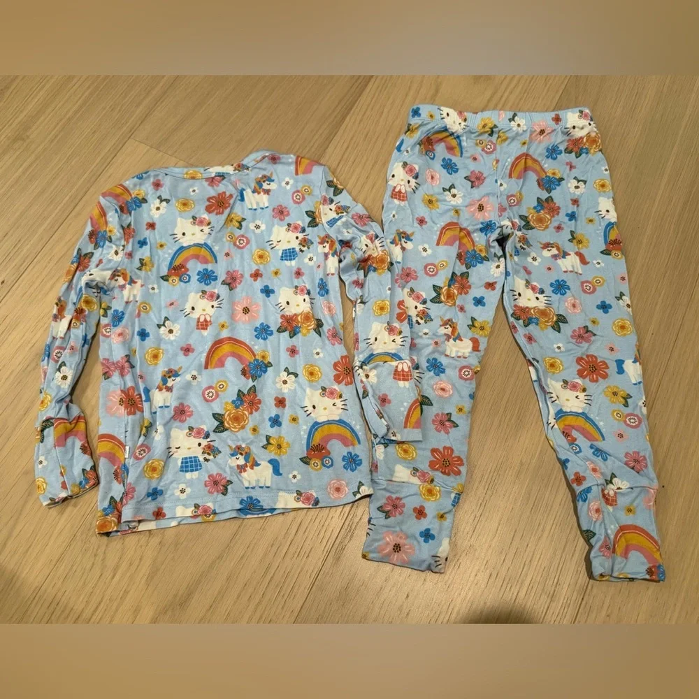 Posh Peanut x Hello Kitty Sanrio bamboo viscose pajamas 2T